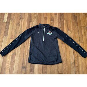 Boston Celtics Logo Women's Gray ColdGear Under Armour Pullover Size M